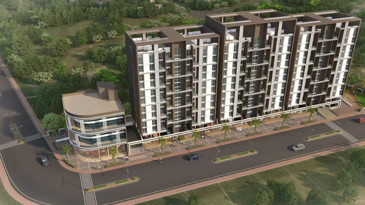 2.5BHK flat for rent  in Sai park Town at Mamurdi Pune 